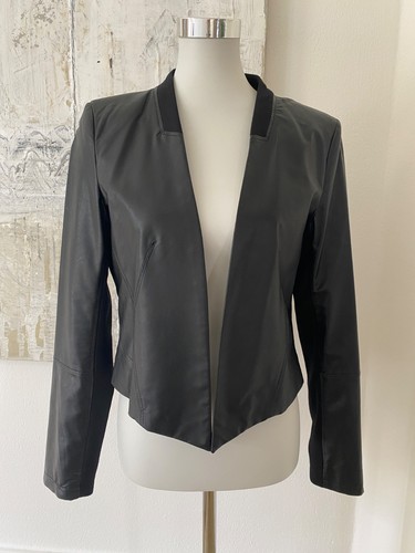 Damen blazer sakko kunstleder - damen,