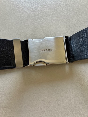 Vintage prada gürtel schwarz - vintage,