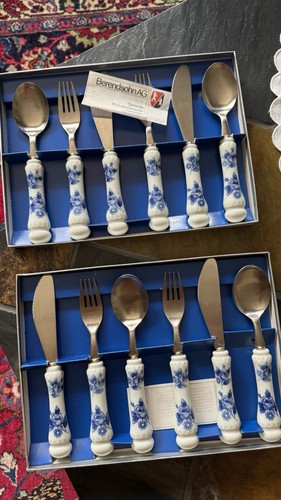 Edles besteck set mit - besteck-set,