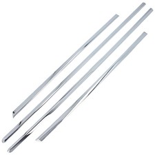 ZIERLEISTEN Satz TÜRLEISTEN VORNE HINTEN LINKS RECHTS für VW PASSAT B6 2005-2011