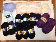 großes Wollpaket, ca. 850 g , Konvolut, stricken