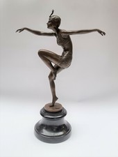 Bronzeskulptur bronze art deco - bronzeskulptur,