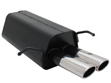 Novus Sportauspuff für Mercedes C-Klasse W203 2x85/58mm AM-Design
