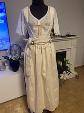 Schönes Dirndl Berwin & Wolff beige - Gelb Baumwolle -Schürzen