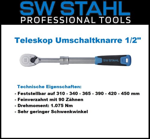 Stahl teleskop - sw,