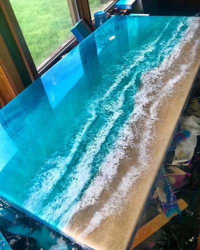 Resin table top luxury - top,,