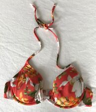 Victoria's Secret Pfirsich/Orange Push-Up Bikinioberteil * Größe USA 34B