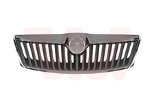 Kühlergrill Kühlergitter schwarz für Skoda Octavia II Combi 1Z5 1Z3