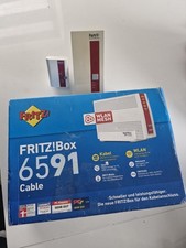 AVM FRITZ!Box 6591 Cable  + 2x FRITZ! WLAN Repeater – komplett mit Zubehör