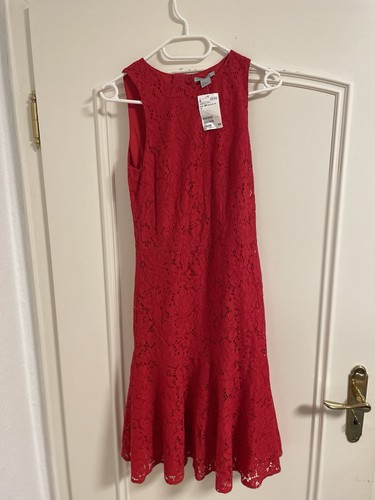 Spitzenkleid rot - rot, /