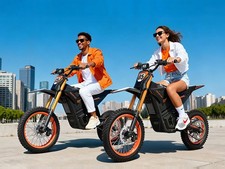 Elektro Motorrad Dirt Bike Fahrrad 48V 21AH Geländefahrrad Spitzenleistung 2500W