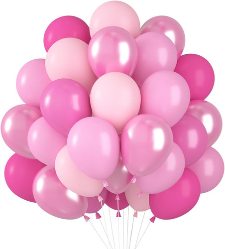 Luftballons rosa stück - luftballons,