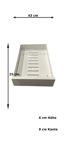 Ausziehbare schublade 43x25cm - ausziehbare,