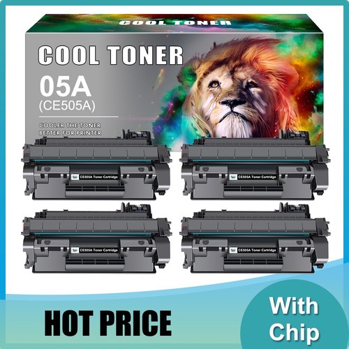 4pk ce505a toner - ce505a, cartridge