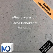 Mineralwerkstoff Platte  Hersteller unbekannt weißgrau 325  x 189 x 9 mm