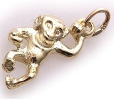 New Pendant Monkey Real Gold