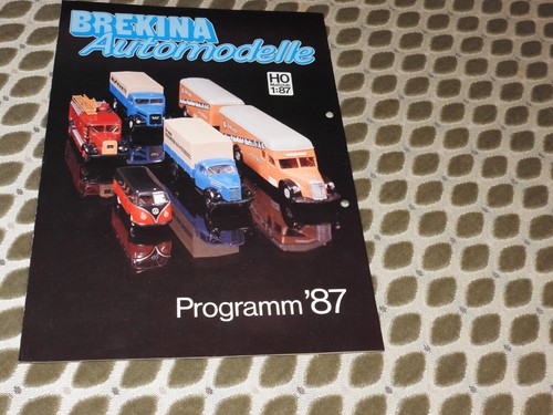 Brekina automodelle 1987 - automodelle,