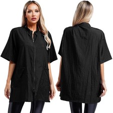 Damen Friseur Kittel Kurzarm