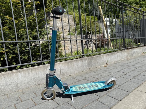 Kinderroller von micro türkis - kinderroller,