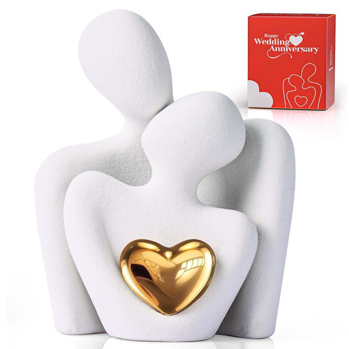 Romantische paar statue - paar,