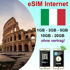 eSIM Italien – Nur Internet
