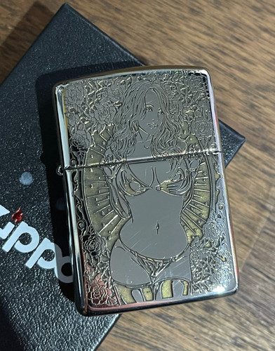 Zippo japanese 540 engraved - zippo,