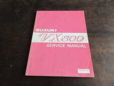 Suzuki VX800 VX800L 1990 Service shop repair manual Reparaturanleitung