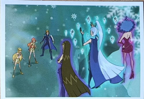 Winx club sticker - club, nummer