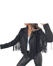 Damen Echt Wildleder Leder