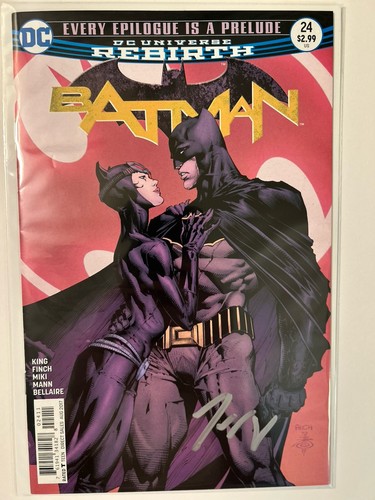 Signed batman dc comics - batman, (dc