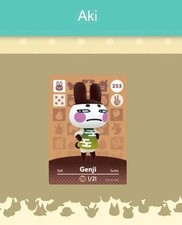 #253 Amiibo Karte für Animal