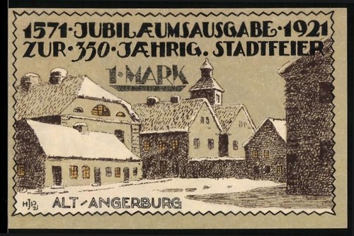 Notgeld angerburg ostpr - angerburg, /ostpr