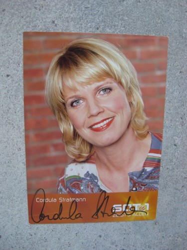 Autogrammkarte cordula - autogrammkarte,