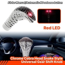 Gear Knob Shifter Chrome Cobra
