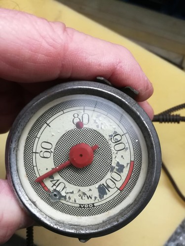 Oldtimer fernthermometer vdo - fernthermometer,