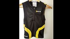 Skins TRI400 Compression Sleeveless Top Herren Gr. M Rennrad Triathlon Trikot