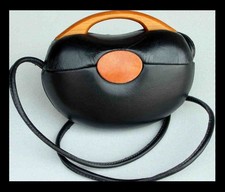 HINGUCKER Handtasche SCHULTERTASCHE Ledertasche LEDER Tragetasche ABENDTASCHE **