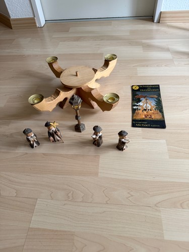 Adventskranz mit figuren - 5,