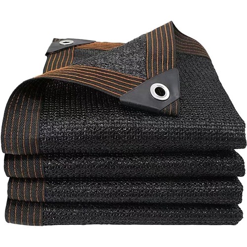 Schwarzes schattiernetz 2x6m - schwarzes,