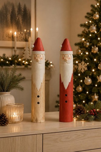 Holz nikolaus weihnachtsdeko - nikolaus,