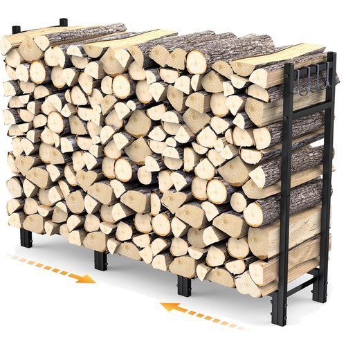 Kaminholzregal verstellbar