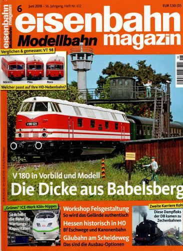 Eisenbahn modellbahn magazin - eisenbahn,