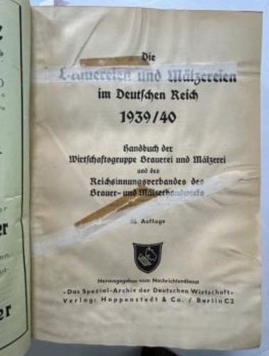 Die brauereien und - die, mälzereien