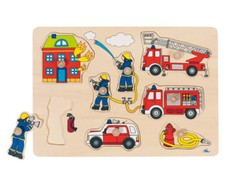 Steckpuzzle feuerwehr - steckpuzzle,