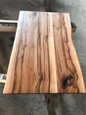 Tischplatte satin walnut - satin,