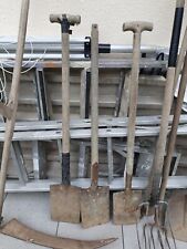 Gartengeräte set SCHAUFEL Gabel SPATEN Misthaken Hacke 