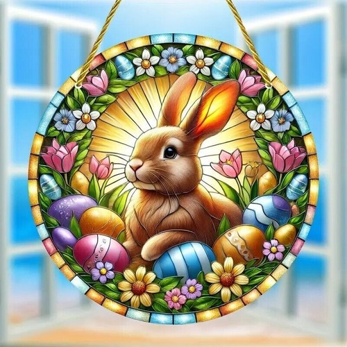 Sonnenfänger osterhase braun - sonnenfänger,