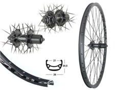 Hinterrad 26 Zoll 21-559 Disc Shimano M525 Scheibenbremse 6 Loch 8,-9,-10 fach