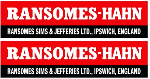 Ransomes rasenmäher aufkleber - rasenmäher,