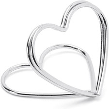 Tischkartenhalter Metall Herz